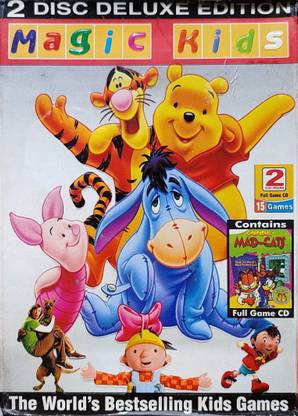 MAGIC KIDS - PC CD ROM EDUCATIONAL, GAMES, NODDY, SCOOBY DOO, BOB THE BUILDER (1ST)