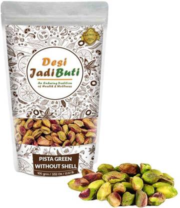 Desi Jadi Buti Pista (Without Shell) | Pista Green | Pistachio Nut | Pistachio Seed