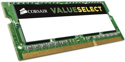 Corsair Value Select Low Voltage Series DDR3 8 GB (Dual Channel) Laptop (CMSO8GX3M1C1600C11)