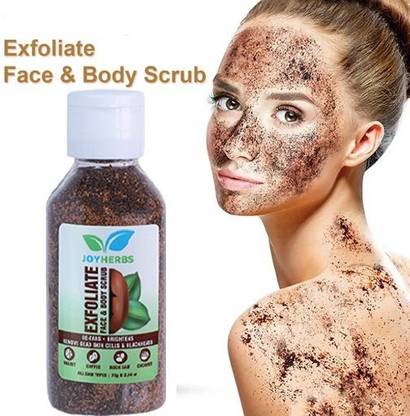 JOYHERBS Exfoliate Scrub For Face & Body Dirt Removal Scrub