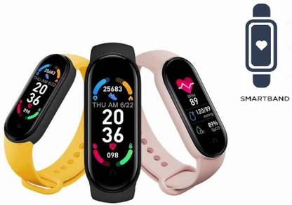 Stybits PL4(M4) ULTRA MULTI FACES SLEEP TRACKER SMART BAND BLACK(PACK OF 1) Smartwatch