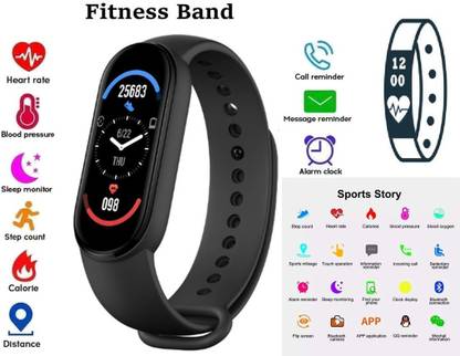 Stybits IP681 | M3 Pro With Multi Features, Pedo meter Bluetppth Black (Pack of 1)