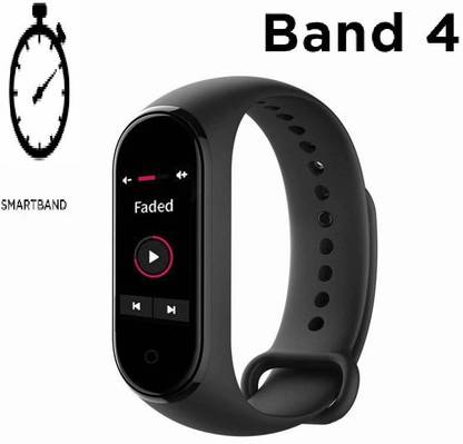 Jocoto j387(M4) jUS MULTI SPORTS STEP COUNT SMART BAND BLACK(PACK OF 1)
