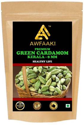 AWFAAKI CARDAMOM KERALA / PREMIUM 8 MM GREEN ELAICHI 1 KG