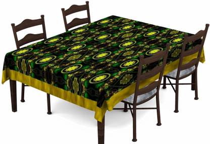 Lushomes Abstract 6 Seater Table Cover