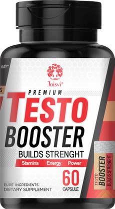 Jaisvi Testosterone Booster Men Energy Brain & Libido Support Muscle Builder 60Capsules