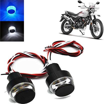 aksmit blue white handlebar led light 2 pcs For XPulse 200 Bike Handlebar Weights