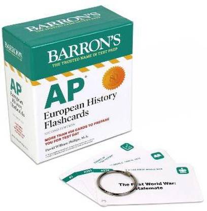 AP European History Flashcards, Second Edition: Up-to-Date Review + Sorting Ring for Custom Study