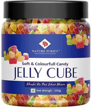 Nature Purify Jelly bites | Soft Candy | Colourfull Candy | 250g Fruity Mouth Freshener