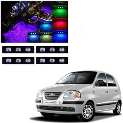AUTOGARH Interior Ambient Star Lights For Hyundai santro Xing Car Fancy Lights