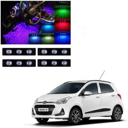 AUTOGARH Interior Ambient Star Lights For Hyundai grand i10 Car Fancy Lights