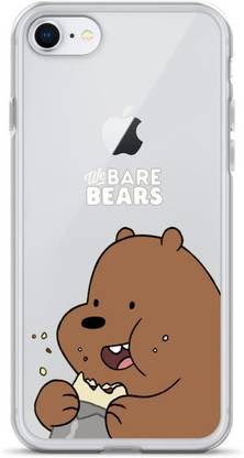 Thermobeans Back Cover for We Bare Bears Transparent Case IPhone 7, IPhone 8, IPhone SE (2020)