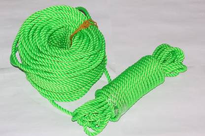Malik Enterprises 8mm Clothing Line String, Clothes Drying, Twisted Multi Ferrous (60 Mtr) Nylon Clothesline