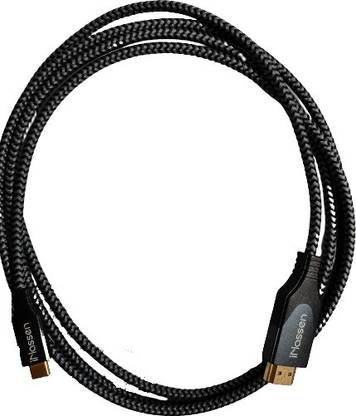 Mak World HDMI Cable 1.5 m Type-C 3.1 USB C to HDMI Cable for MacBook Pro, Air iPad Pro Surface Book 2 etc