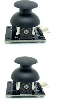Mechanic37 2 Pcs of Joystick PS2 Module Arduino Compatible Electronic Components Electronic Hobby Kit