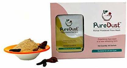 Pure Dust Herbal Powder Sachets Face Wash