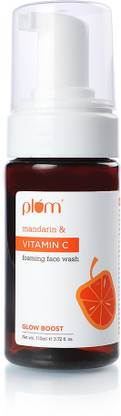 Plum Vitamin C Foaming  with Mandarin | For Hyperpigmentation & Dull Skin Face Wash