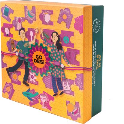 GO DESi Premium Rakhi Gift Box Combo