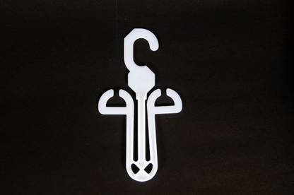 LHM Plastic Slipper and Flipflops Hanger Hooks, Display Slipper Hooks(Pack of 25) Hook 25
