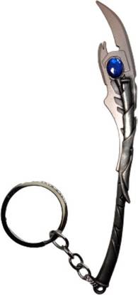 BIPS ENTERPRISES Marvel Loki Scepter Keychain Key Ring Metal Loki Horn Avengers Keychain For Bike Key Chain