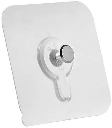 TENTOS Self Adhesive Photo Frame Wall Screws Hooks for Hanging Photo Frame, Wall Clock. Hook 4