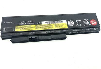 TechSonic Thinkpad 29+ X220 X220i X220s 42T4863 42Y4864 42T4867 6 Cell Laptop Battery