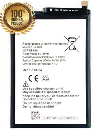 GIFFEN Mobile Battery For  Infinix Smart 5 / Note 7 X690 X657 ( BL-49GX )
