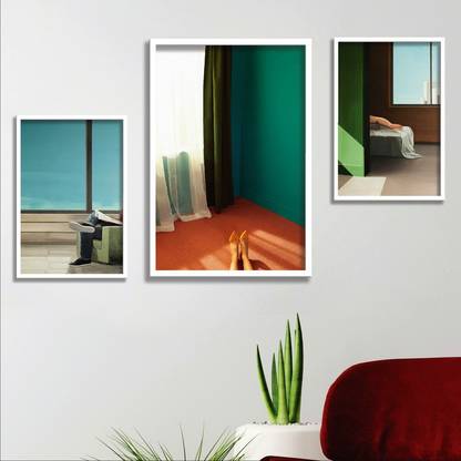 saf Premium Modern Art Digital Reprint 19.5 inch x 34.5 inch Painting