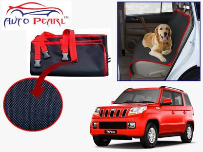 AUTO PEARL PTC166 - Premium Make Red Black Car For - Mahindra TUV Hammock Pet Seat Cover