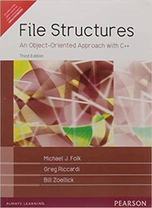 File Structures: An Object-Oriented Approach With C++, 3e