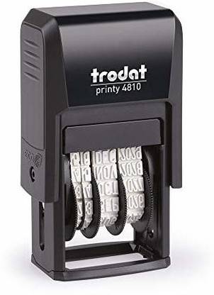 Trodat 4810 Self Inking Printy Dater Stamp Self Ink Stamp