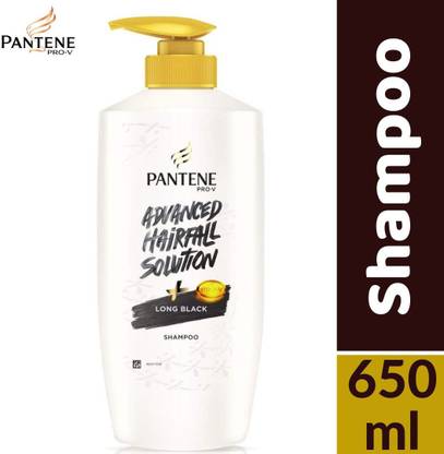 PANTENE Long Black Shampoo For Women (Pack of 1) 650ml