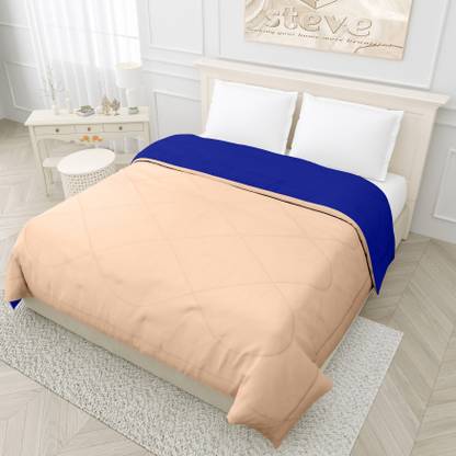 STEVE Solid Single Comforter for  Mild Winter