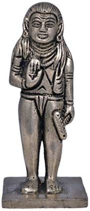 numeroastro Handcrafted Baba Balak Nath Idol In Panchdhatu Decorative Showpiece  -  11 cm