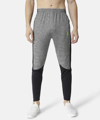 CAMPUS SUTRA Colorblock Men Grey Track Pants