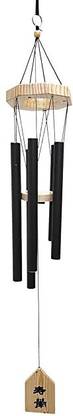 Plus Value Feng Shui Metal Wind Chimes for Home Bungalow 5 Pipes 32 Inches Big Size Aluminium Windchime