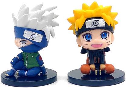 Trunkin Naruto Shippuden Sitting Set Action Figure PVC Anime Figures Naruto Kakashi