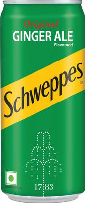Schweppes Original Ginger Ale Flavoured Soft Drink Can