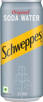 Schweppes Original Soda Water Can