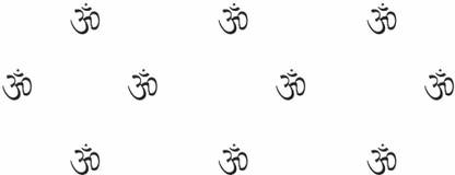 Comet Busters Handcrafted Traditional Om Black Bindi For Women (BV057) Forehead Black Bindis