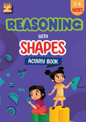 Brainologi Reasoning With Shapes Activity Book and Android App - Develop Reasoning and Analytical Skills With Shapes - Brain Exercises for Logical Reasoning | For 5-6 Year Olds