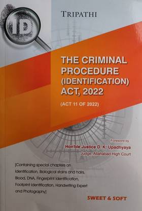 The Criminal Procedure (Identification) Act 2022 [ACT 11 TO 2022]