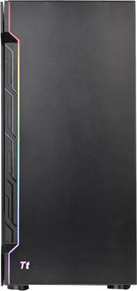 Thermaltake H200 TG RGB Mid Tower Cabinet with USB 2.0 and USB 3.0 Ports Compatible with Computer