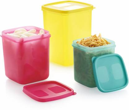MASTER COOK Polypropylene Fridge Container  - 1850 ml, 1300 ml, 700 ml