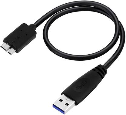 Ankirun Micro USB Cable 2 A 1 m External Hard Disk Cable USB 3.0 A to Micro B 5Gbps Hard Drive Cable