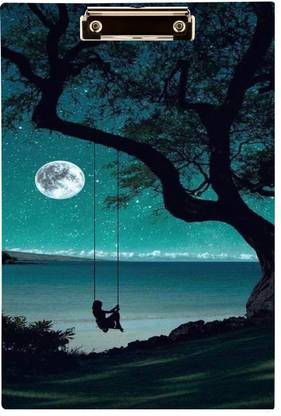 ANSHIKASTYLE enjoy in moon light design exam pad