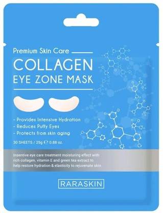 RARASKIN Collagen Eye Zone Mask (30 Sheets/25g)