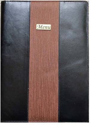 Greeshma Leather Leather Restaurant Leather Menu Covers Holders Menu Presenters for Restaurants