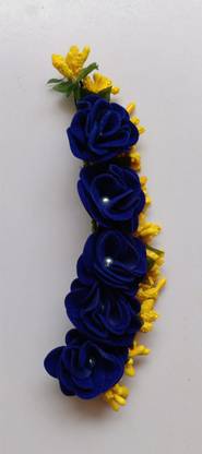 ZENCY BB--001 YELOOW POLENS BLUE FLOWER NEW Bun