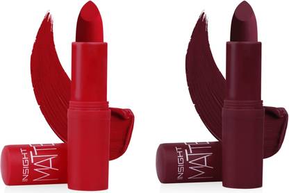 Insight Long Wear Matte Lipstick (L21_24,25) (PACK OF 2)